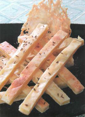 Сырный бисквит