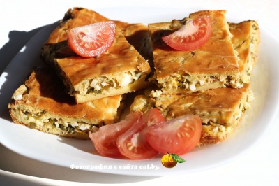 Пирог с тунцом