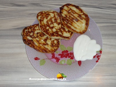 Сырники из творога с манкой