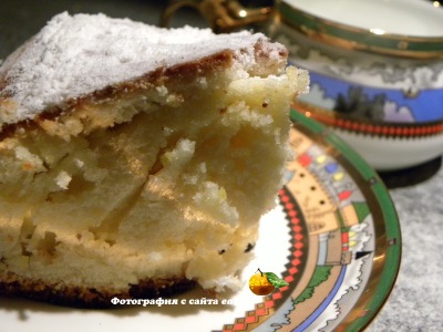 Сливочный пирог