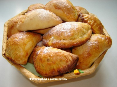 Творожные сочни с яблоками